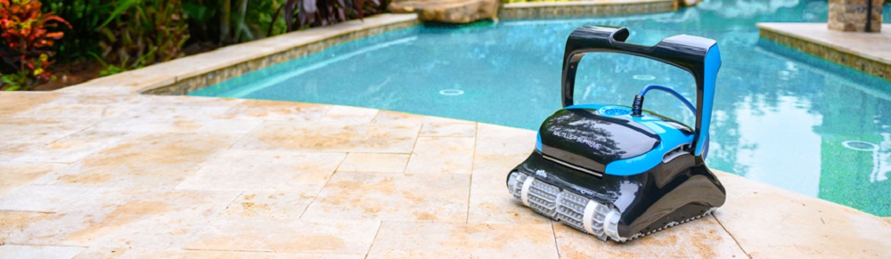 Dolphin pool cleaner